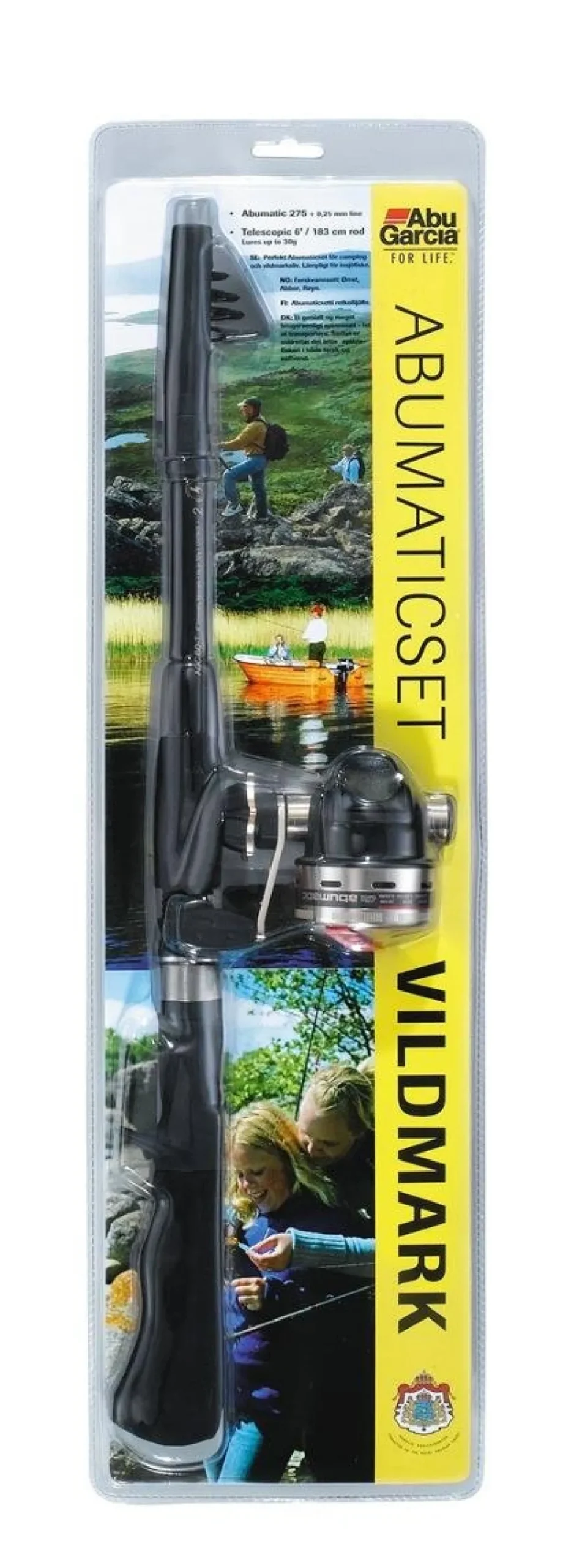 Abu Garcia ABUMATIC SET VILDMARK ABU275/C60 TELE