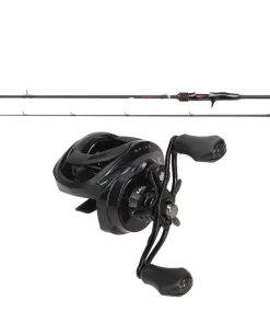 Abu Garcia Baitcastcombo Vendetta 2,13m 10-30g + Spike LP Baitcastrolle Set