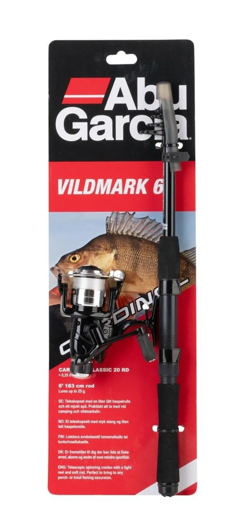 Abu Garcia Cardinal Combo Angelrute & Rolle im Set