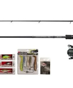 Abu Garcia Fast Attack Pro 2,70m 10-45g Zander Combo Rute Rolle Schnur Köder