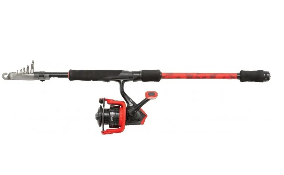 Abu Garcia Max X Tele Spinncombo 802M 2,44m / 10-30g Rute + Max X 30 Spinnrolle