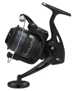 Allroundcombo 2,75 LBS – Crucial Carp Rod 3,60m Karpfenrute + Lineaeffe Silk Evolution FD 60 Spinnrolle mit Schnur