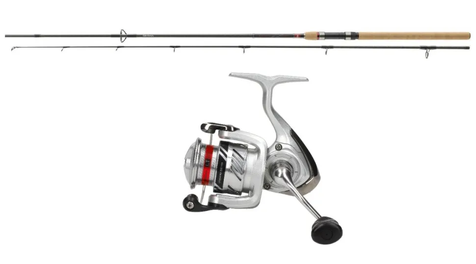 Angelset Spinncombo Daiwa Ninja Spin 2,40m / 15-50g mit Crossfire LT 3000-C Angelrolle
