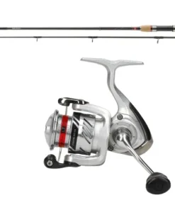 Angelset Spinncombo Daiwa Ninja Spin 2,40m / 5-20g mit Crossfire LT 2500 Angelrolle