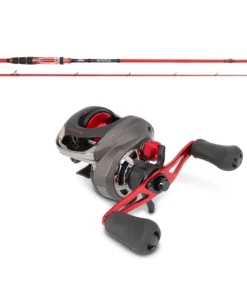Baitcastcombo Berkley Lighting Shock Red 1,98m 10-30g + IRON CLAW Econ Cast 2.1 LH Baitcast
