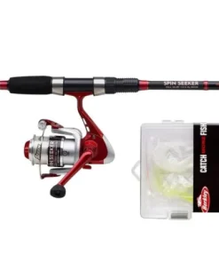 Berkley CMF Spin Seeker 2,40m 10-40g Tele Combo Rute Rolle Schnur Köder Set
