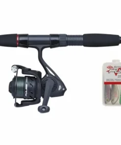 Berkley Pulse Spinnruten Combo 2,10m 5-20g Telerute + Angelrolle + Schnur + Köder Bundle Forellenrute