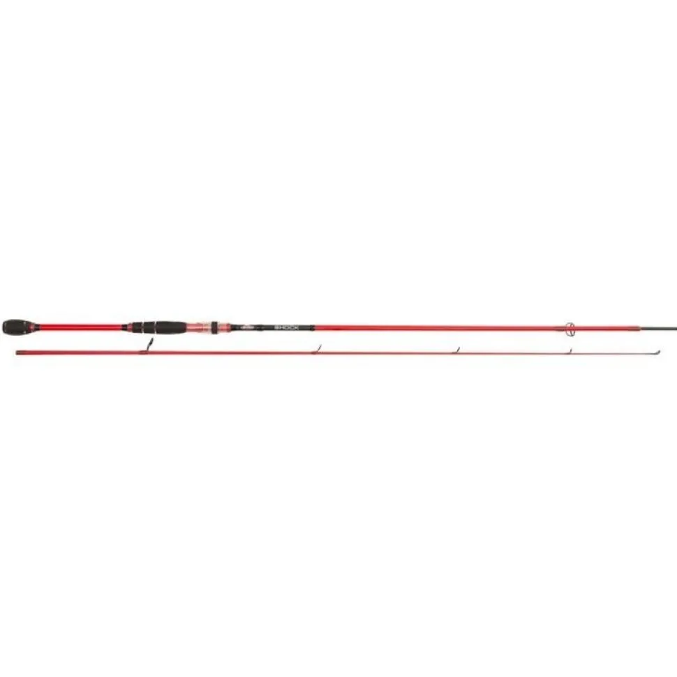 Berkley ROD LIGHTING SHOCK RED 802M 10/35 Spin Sale