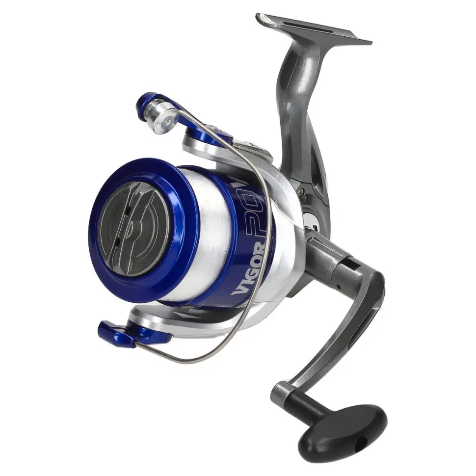 Big Fish Combo – Lineaeffe Coast Slinger 3,60m 200g Brandungsrute + Vigor Power 60 Spinnrolle mit Schnur | Surfcasting Set