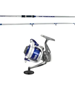 Big Fish Combo – Lineaeffe Coast Slinger 3,60m 200g Brandungsrute + Vigor Power 60 Spinnrolle mit Schnur | Surfcasting Set