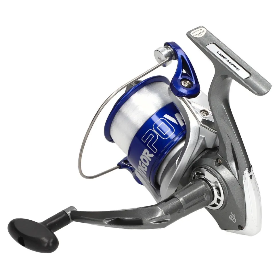 Big Fish Combo – Lineaeffe Coast Slinger 3,60m 200g Brandungsrute + Vigor Power 60 Spinnrolle mit Schnur | Surfcasting Set