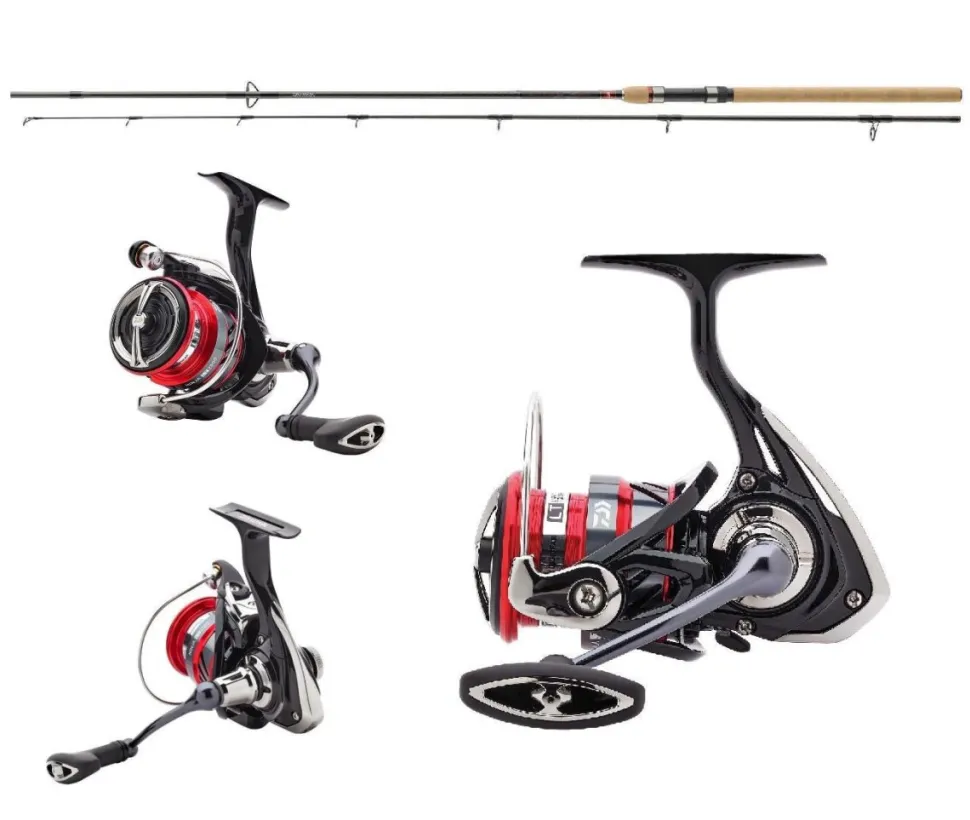 Bundle Ninja Allroundcombo 3,00m / 30-60g + Ninja LT 4000-C Spinncombo Angelset
