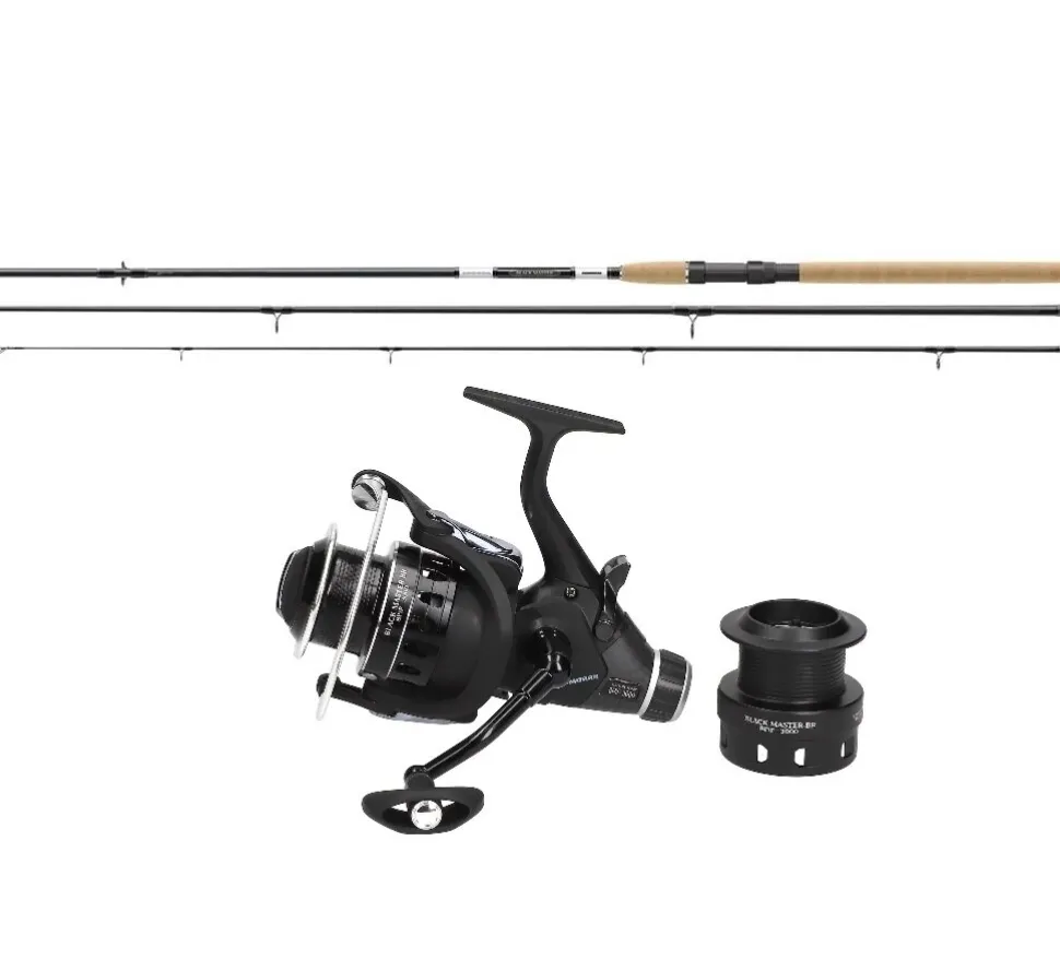 Cormoran Black Master Allroundcombo 3,00m 20-60g + 3000 Freilaufrolle Angelset