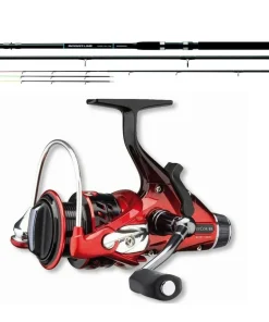 Cormoran Feeder Combo 3,90m / 50-150g Feederrute + Freilaufrolle Angelset