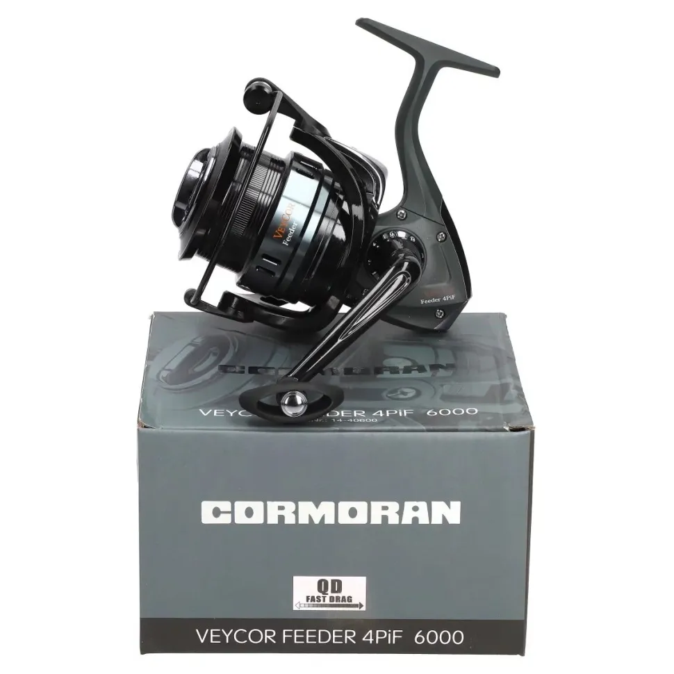 Cormoran Feedercombo 3,30m 50-150g + VeyCor 4PiF 6000 + Schnur Feeder Angelset
