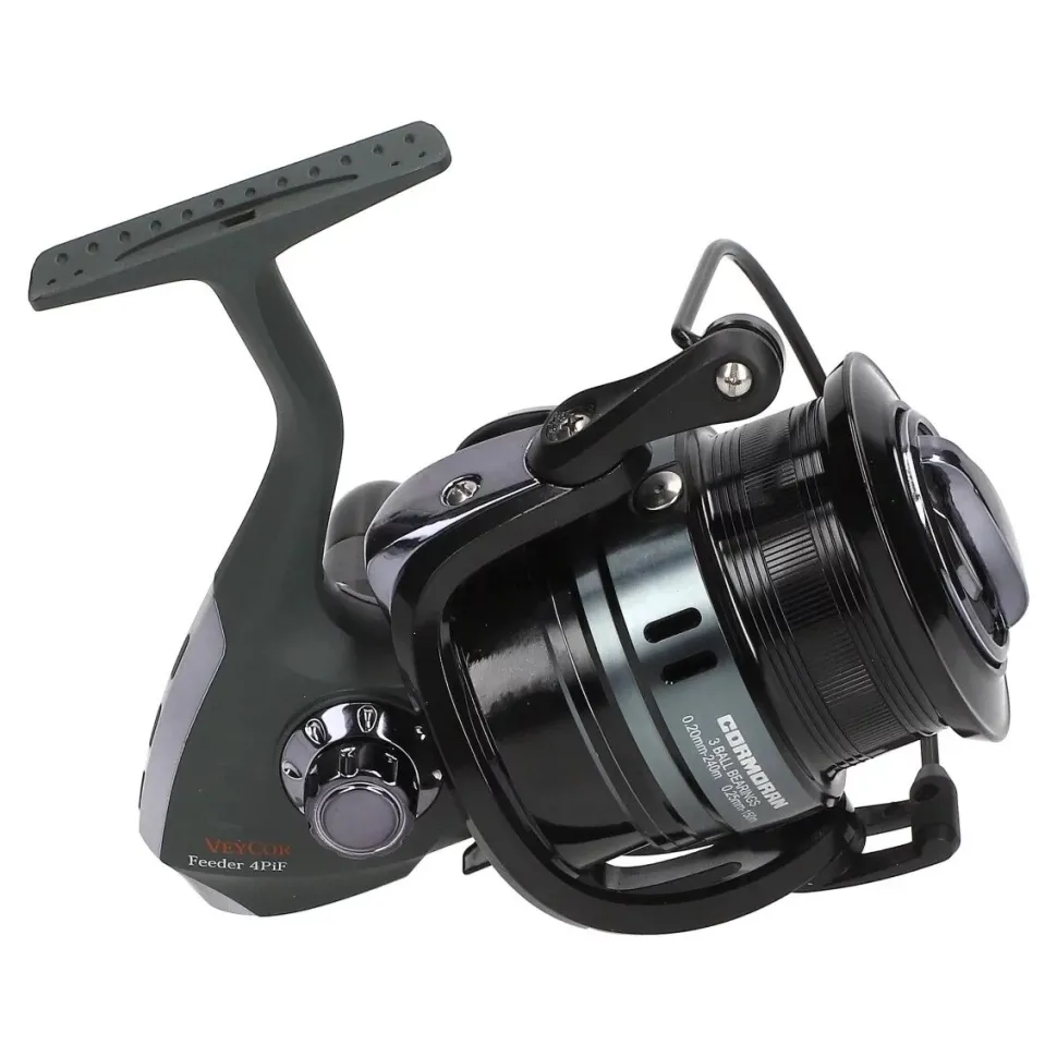 Cormoran Feedercombo 3,30m 50-150g + VeyCor 4PiF 6000 + Schnur Feeder Angelset