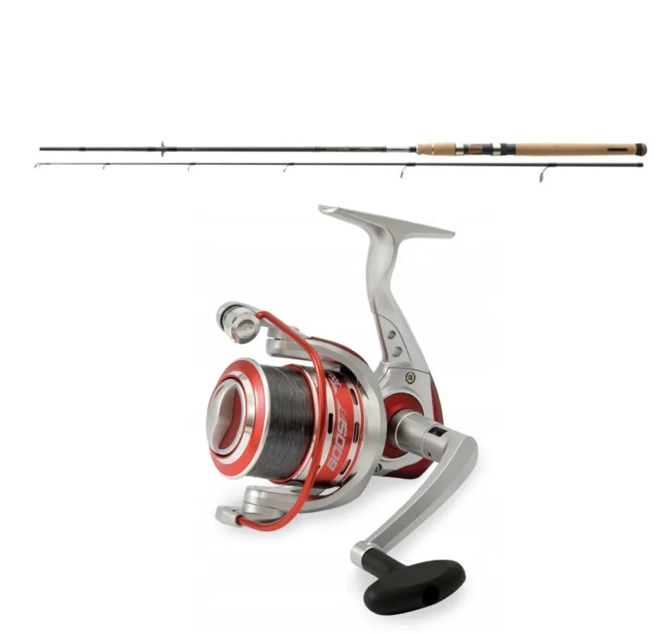 Cormoran Lineaeffe Forellencombo 1,80m / 5-25g + Rolle + Schnur Barschcombo Set