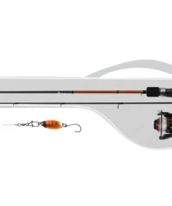 Corofish Carbon UL Combo 1,98m 1-8g Angelset Spinnrute Rolle & Schnur Ultralight