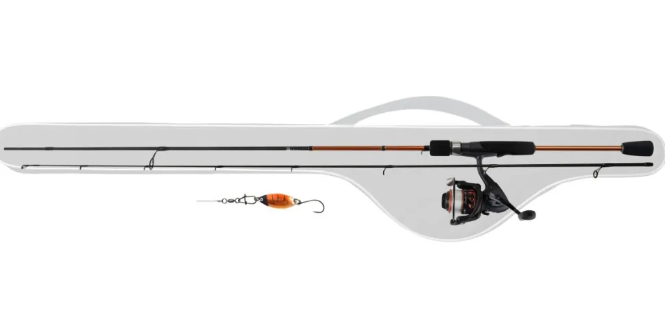Corofish Carbon UL Combo 1,98m 1-8g Angelset Spinnrute Rolle & Schnur Ultralight