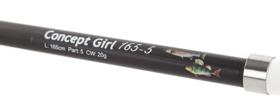 Corofish Girl Angelset komplett Angelrute mit Rolle und Zubehör Pink Frauen