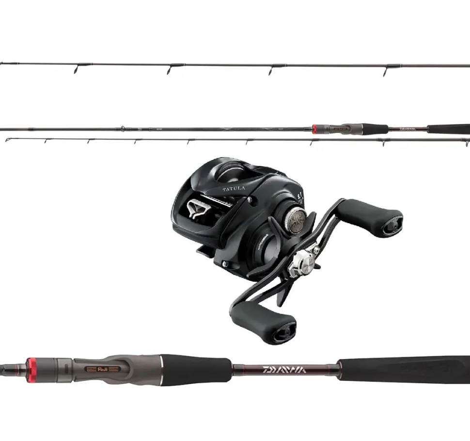 Daiwa Baitcastcombo Ballistic 2,10m 7-21g + Tatula TW 100L Baitcaster Angelset