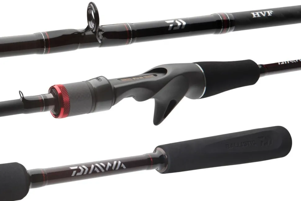 Daiwa Ballistic X Baitcast 2,10m Baitcastrute 2-teilig Baitcaster Rute