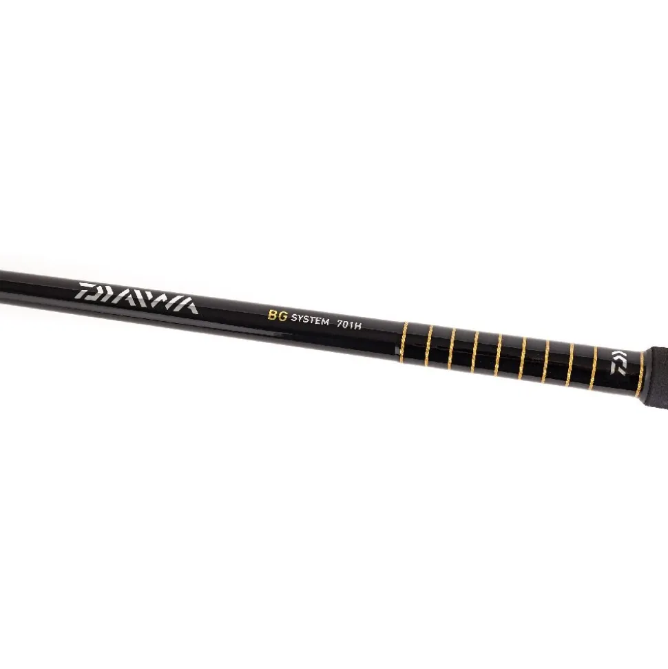 Daiwa Combo BG INSHORE Spinning 701H 2,13m 25-140g Spinrute + BG 5000 Rolle Set