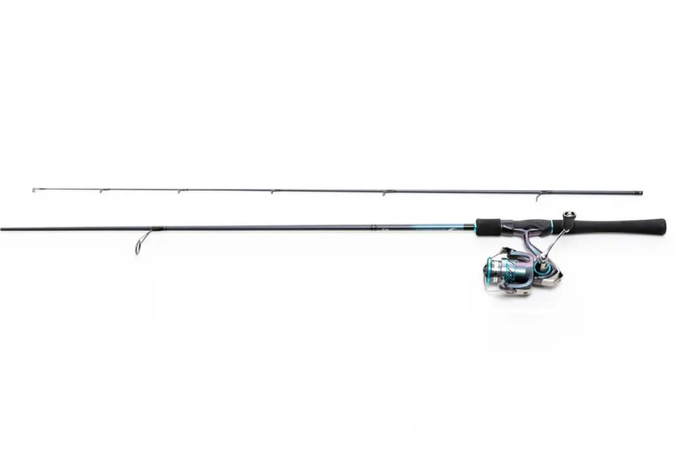 Daiwa Combo Laguna XT 2,13m / 2-10g Ultralightrute Rolle Angelset