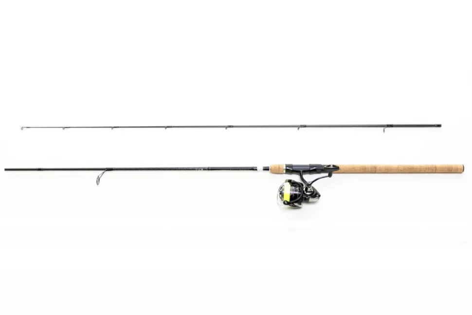 Daiwa Combo Ninja Braiding-X 2,74m 5-25g Spinncombo Rute Rolle Schnur Angelset
