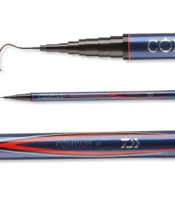 Daiwa Compass Mobile Telepole 5,00m Stipprute kompakt Stippangel