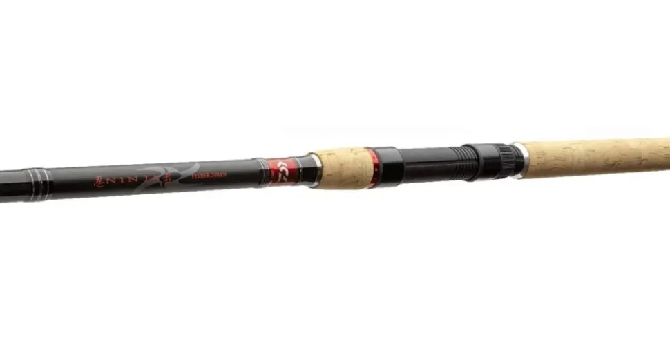 Daiwa Cormoran Ninja Method-Feeder Combo 3,30m / 80g Feederrute + Freilaufrolle