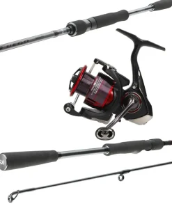 Daiwa Fuego Spinncombo Light 2,10m / 7-30g + 2000D Spinnrolle Raubfischcombo