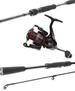 Daiwa Fuego Spinncombo Medium 2,40m / 15-50g + 2500D Spinnrolle Raubfischcombo