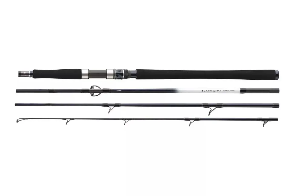 Daiwa Grandwave Travel 2,10m 150-400g 4-teilig Reiserute Meeresrute Pilkrute