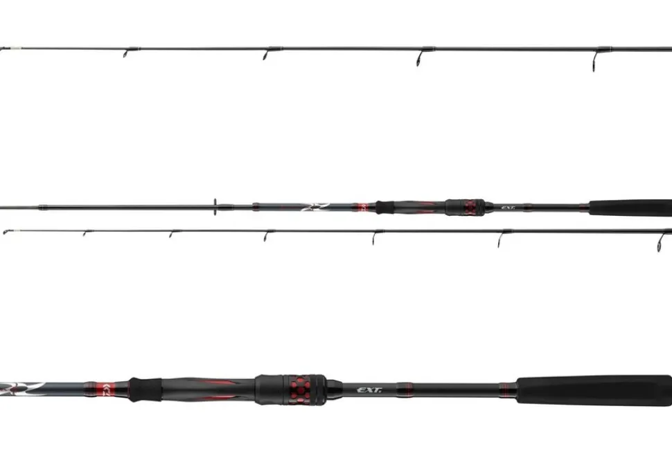 Daiwa Ninja EXT Spin 2,45m 5-30g Spinnrute kompaktes Transportmaß Spin Rute
