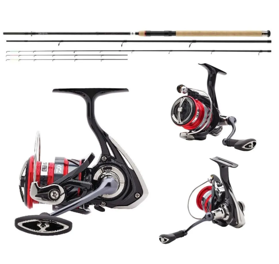 Daiwa Ninja Feedercombo 3,60m 80g Karpfen-Method-Feederangeln Bundle-Set