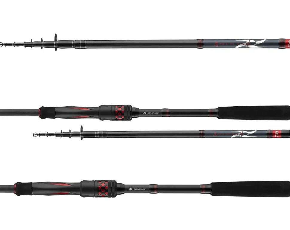 Daiwa Ninja X-Compact Spin 2,25m 5-30g Tele Spinnrute Teleskoprute