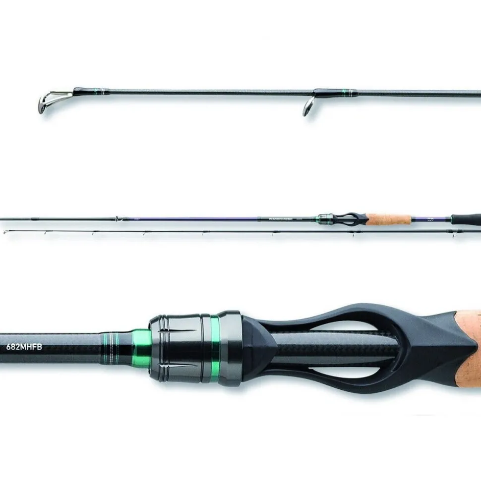 Daiwa Powermesh BC 1.85m 3-10g Baitcast UL Spinnrute