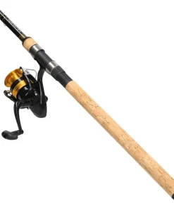 Daiwa Spinncombo 2,40m 14-28g + Rolle 4000 Spinnrute Angelset