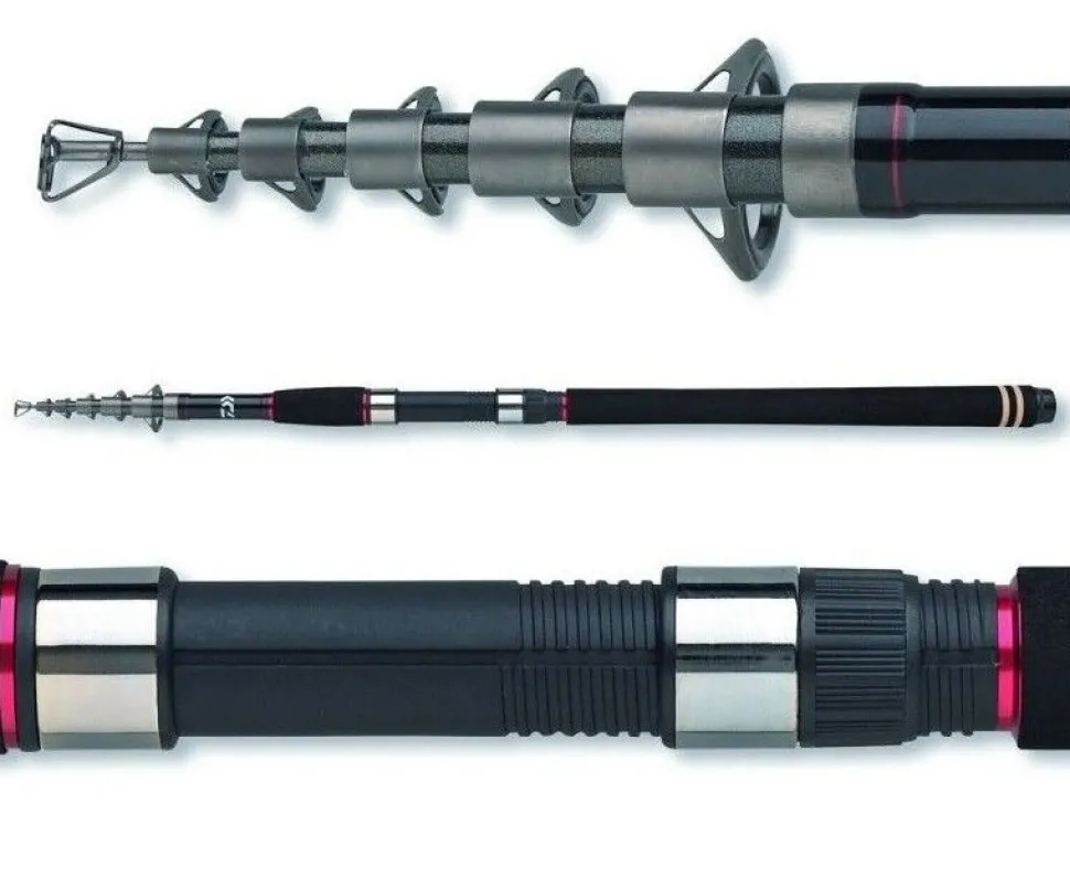 Daiwa Sweepfire Tele Teleskoprute Teleskopangel Allroundrute 1,90m - 3,90m Top