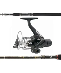 Daiwa Sweepfire Telecombo 2,40m 5-20g + Sweepfire Rolle Teleskopangelset