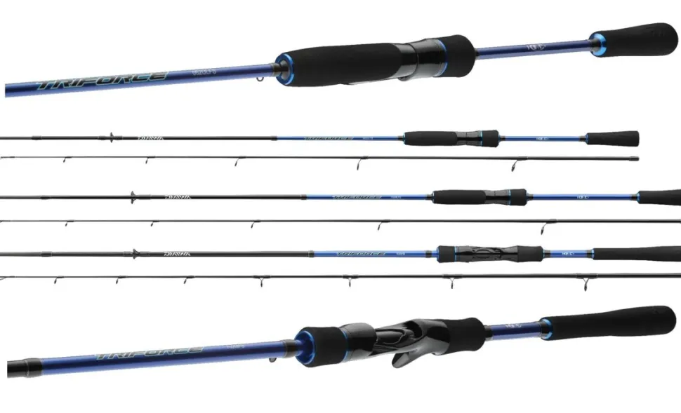 Daiwa Triforce Target Spinnruten Trout Perch Zander Pike