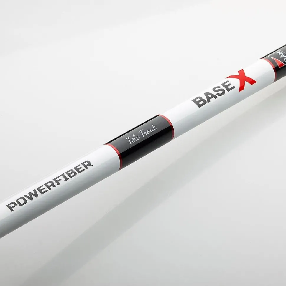 DAM Base-X Adjusta Tele Trout 13'1'' / 4,00m 2-20g Forellenrute 4-teilig