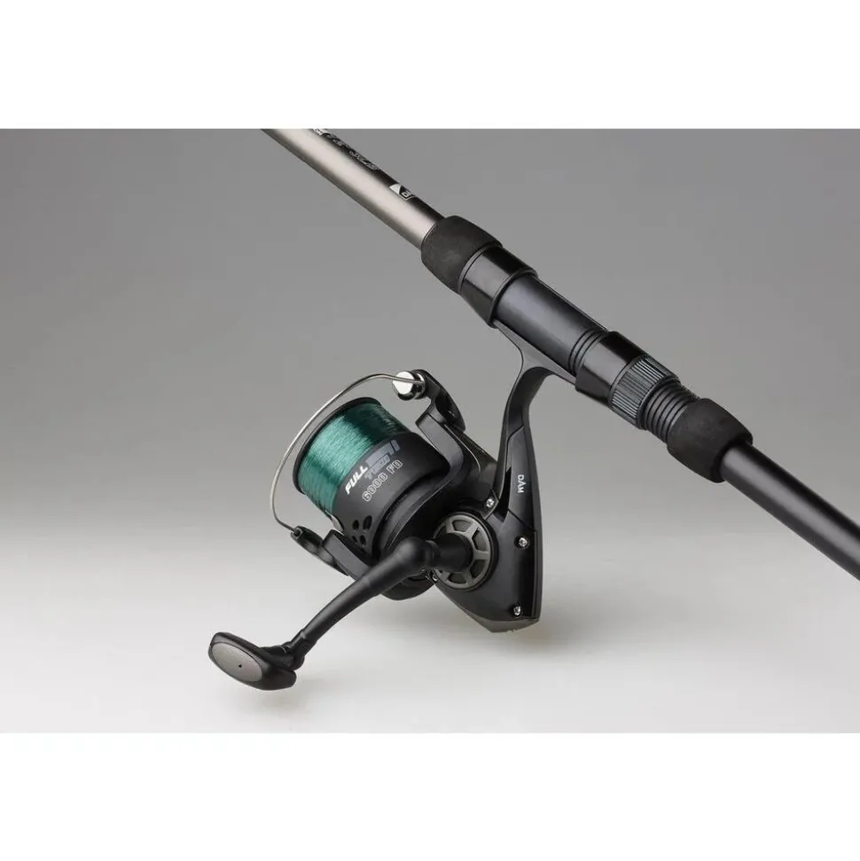 DAM Full Tech Carp Combo 12ft / 3,66m / 3,00lbs + 6000FD Karpfenrolle mit Schnur