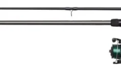 DAM Full Tech Carp 10ft / 3,04m / 3,00lbs + 6000FD Karpfenrolle mit Schnur Combo
