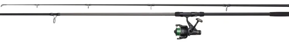 DAM Full Tech Carp 12ft / 3,66m / 3,00lbs + 6000FS Freilaufrolle mit Schnur