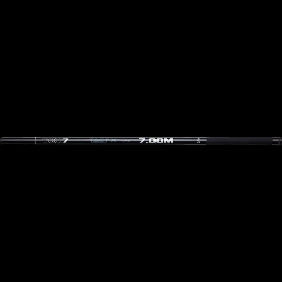 DAM Tact-X Tele Pole 7,00m Stipprute 7-teilig Stippangel Posenrute Coarse