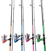 DAM VIBE 1,80m / 5-20g Spinnrute Combo mit Spinnrolle und Monoschnur Blau