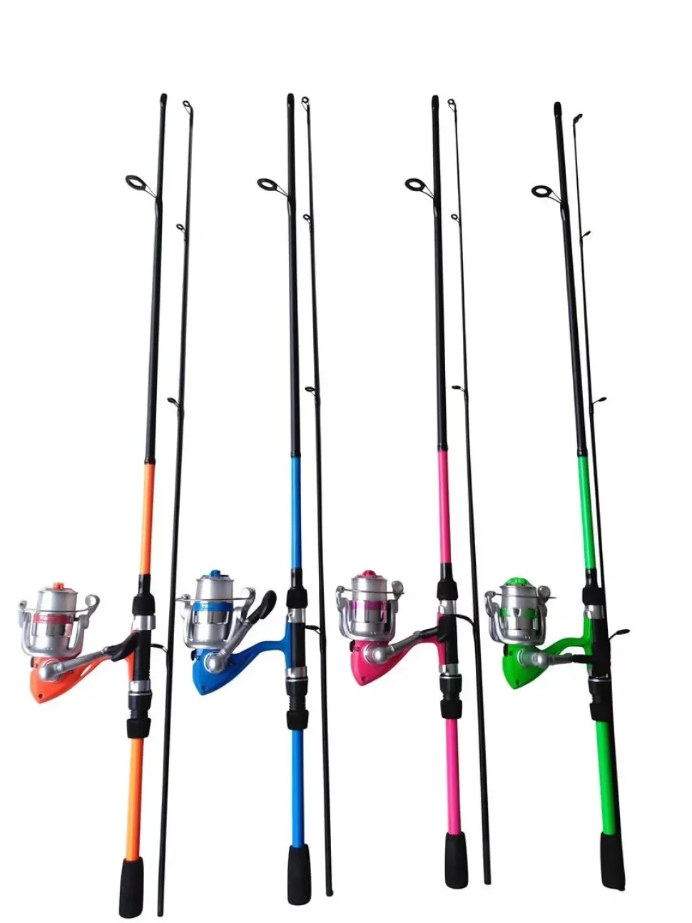 DAM VIBE 1,80m / 5-20g Spinnrute Combo mit Spinnrolle und Monoschnur Blau