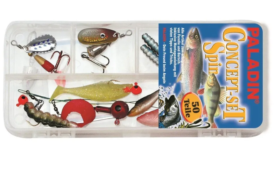 Expedition Angelrute Teleskop Angel Combo mit Schnur Angelköder Set und Kescher